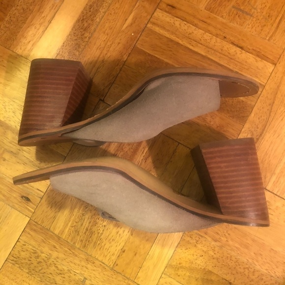 Topshop Shoes - Top Shop Suede Mules​​​​​​​​​​​​